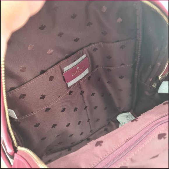 Kate Spade Chelsea Medium Backpack Blackberry Preserve - Picture 3 of 10